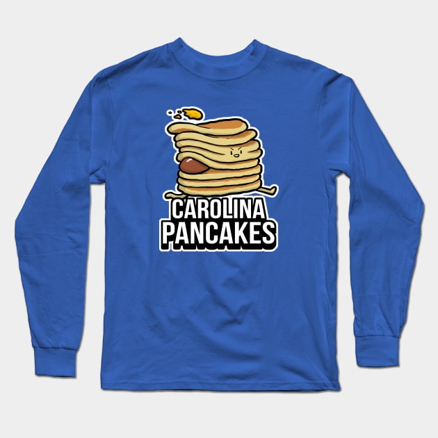 Carolina Pancakes Long Sleeve T-Shirt by Pockets